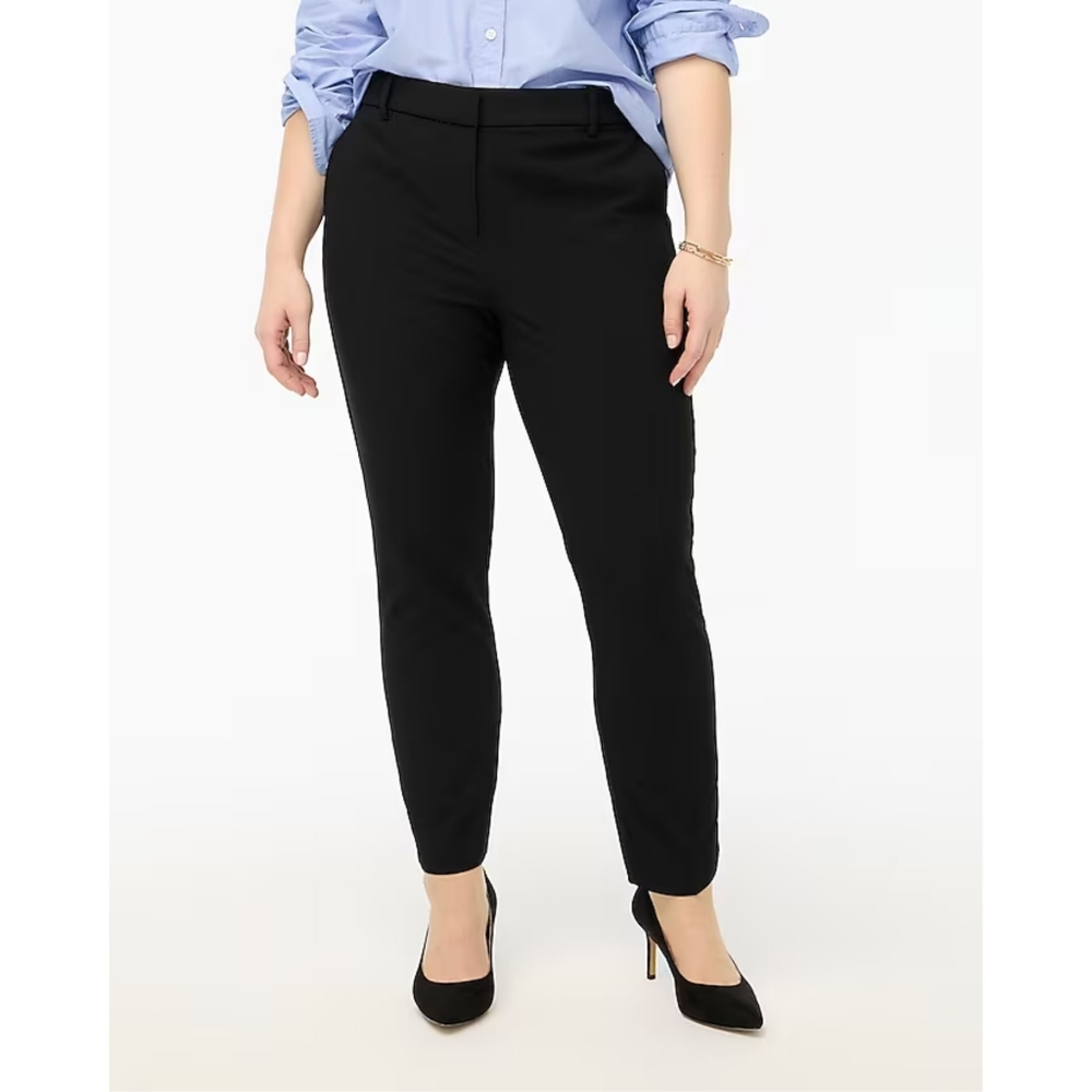 NWT J. Crew Factory Slim Cropped Ruby Pant in Stretch Twill Size 22